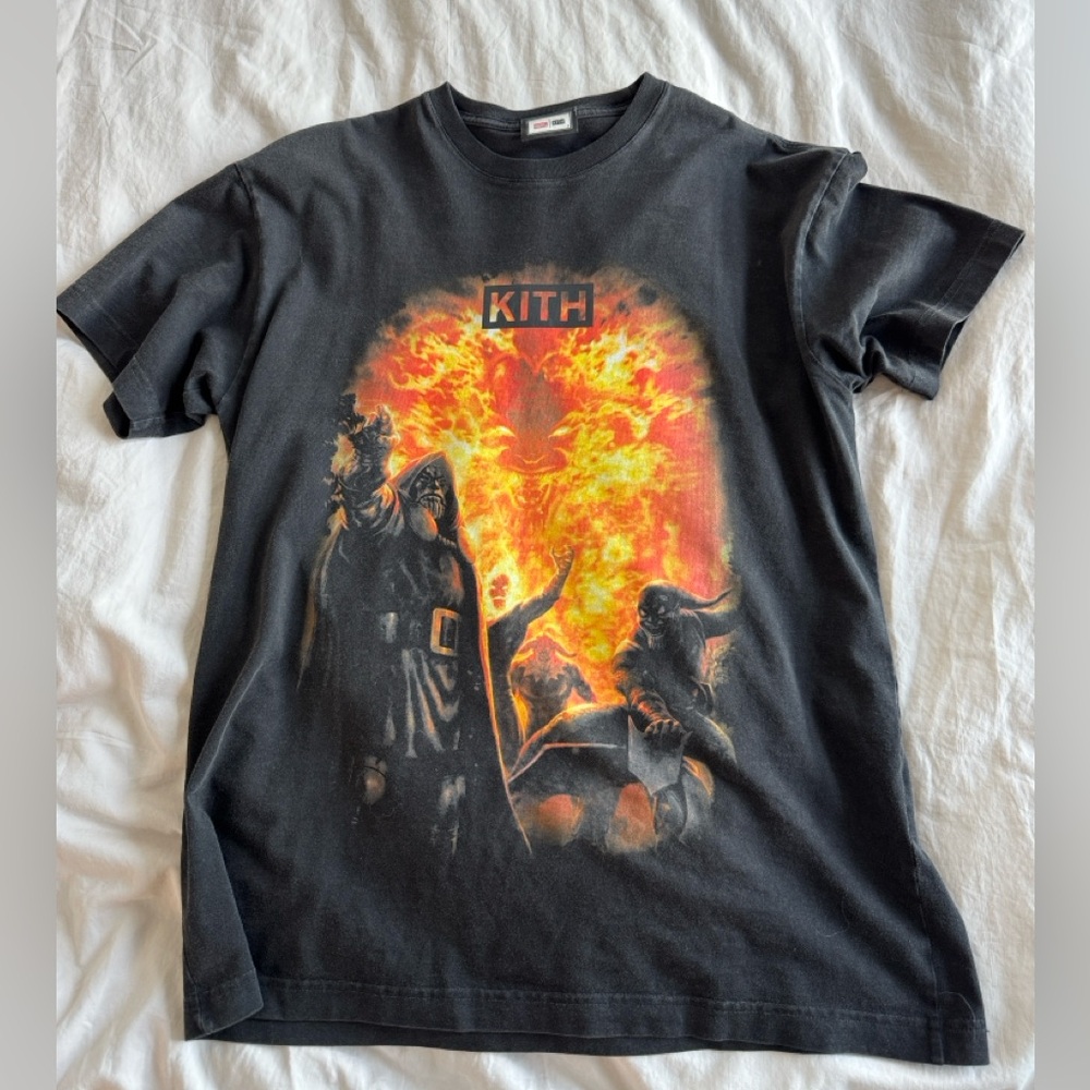 Kith Marvel Villains Vintage Tee - Black